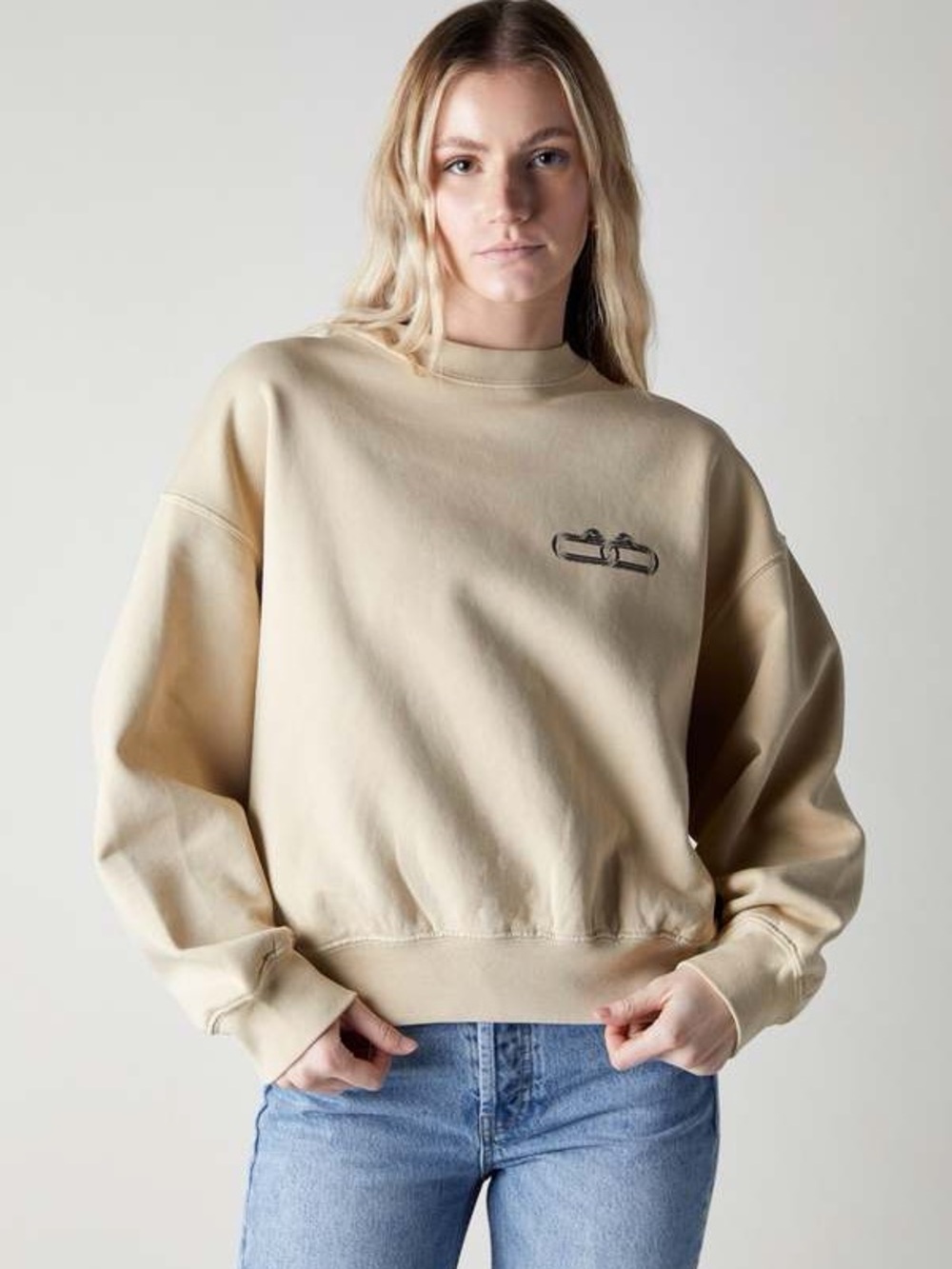 Anine Bing Leo Serpent Sweatshirt (123) - Picture 2 of 10